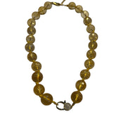 Collana JAIPUR - Quarzo citrino argento 925