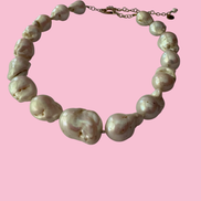 Chocker perle coltivate barocche grandi