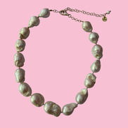 Chocker perle coltivate barocche grandi