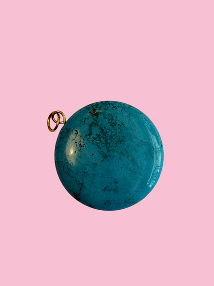 CHARM  Disco - OCEANO turchese e argento 925 cm 4