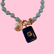 CHARMS  ciondolo  - JAIPUR lapislazzuli con citrino