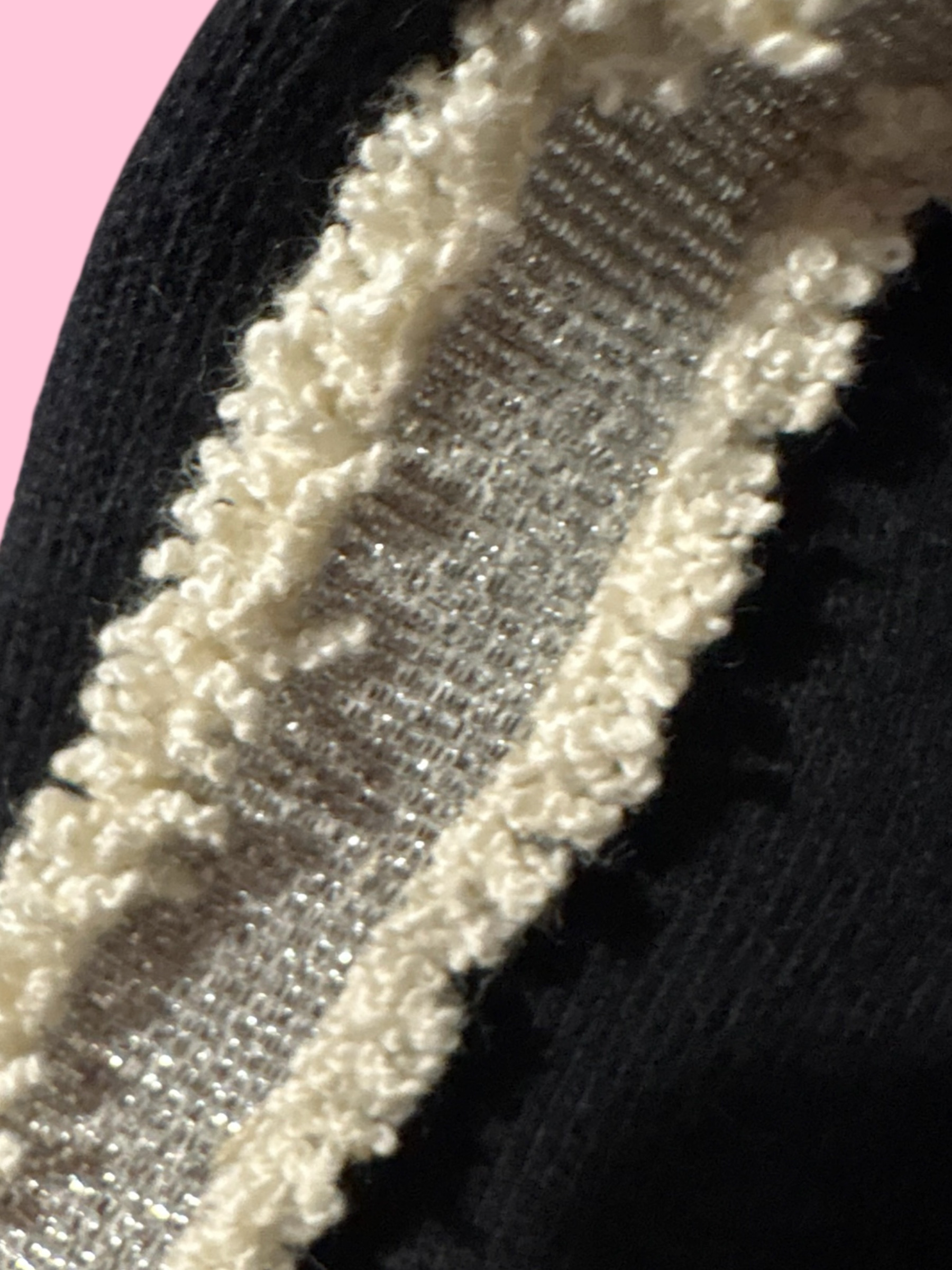 Felpa CHANELLINA : Felpa nera  con passamaneria Couture