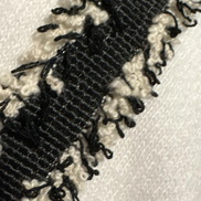Felpa CHANELLINA : Felpa panna con passamaneria Couture