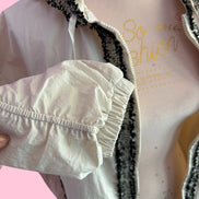 Chanellina rain jacket - giacchina antipioggia con passamaneria