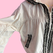 Chanellina rain jacket - giacchina antipioggia con passamaneria