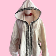 Chanellina rain jacket - giacchina antipioggia con passamaneria