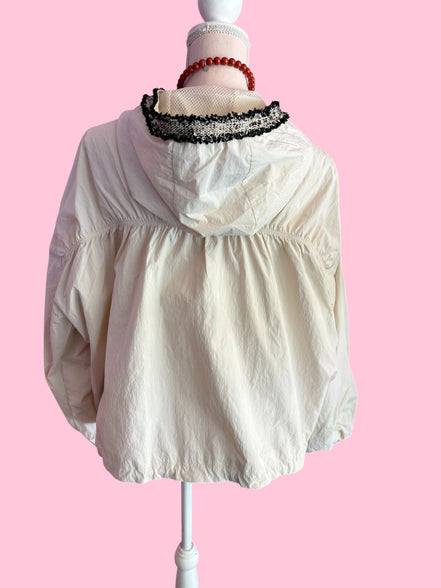 Chanellina rain jacket - giacchina antipioggia con passamaneria