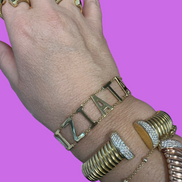Bracciale morbido ADORABILE oro 18 kt