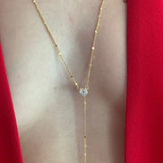 Body Chain con zirconi