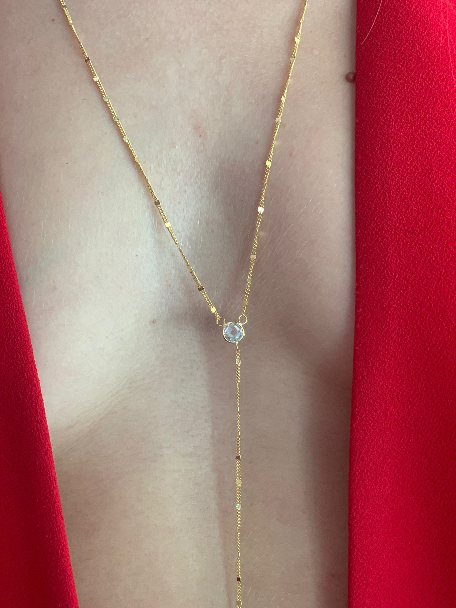 Body Chain con zirconi