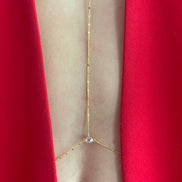 Body Chain con zirconi