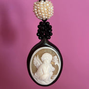 Collezione Cammei - Collana onice e cammeo Angelo
