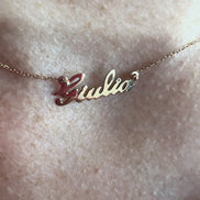 Collana Carrie 0,7 personalizzabile oro 18 kt