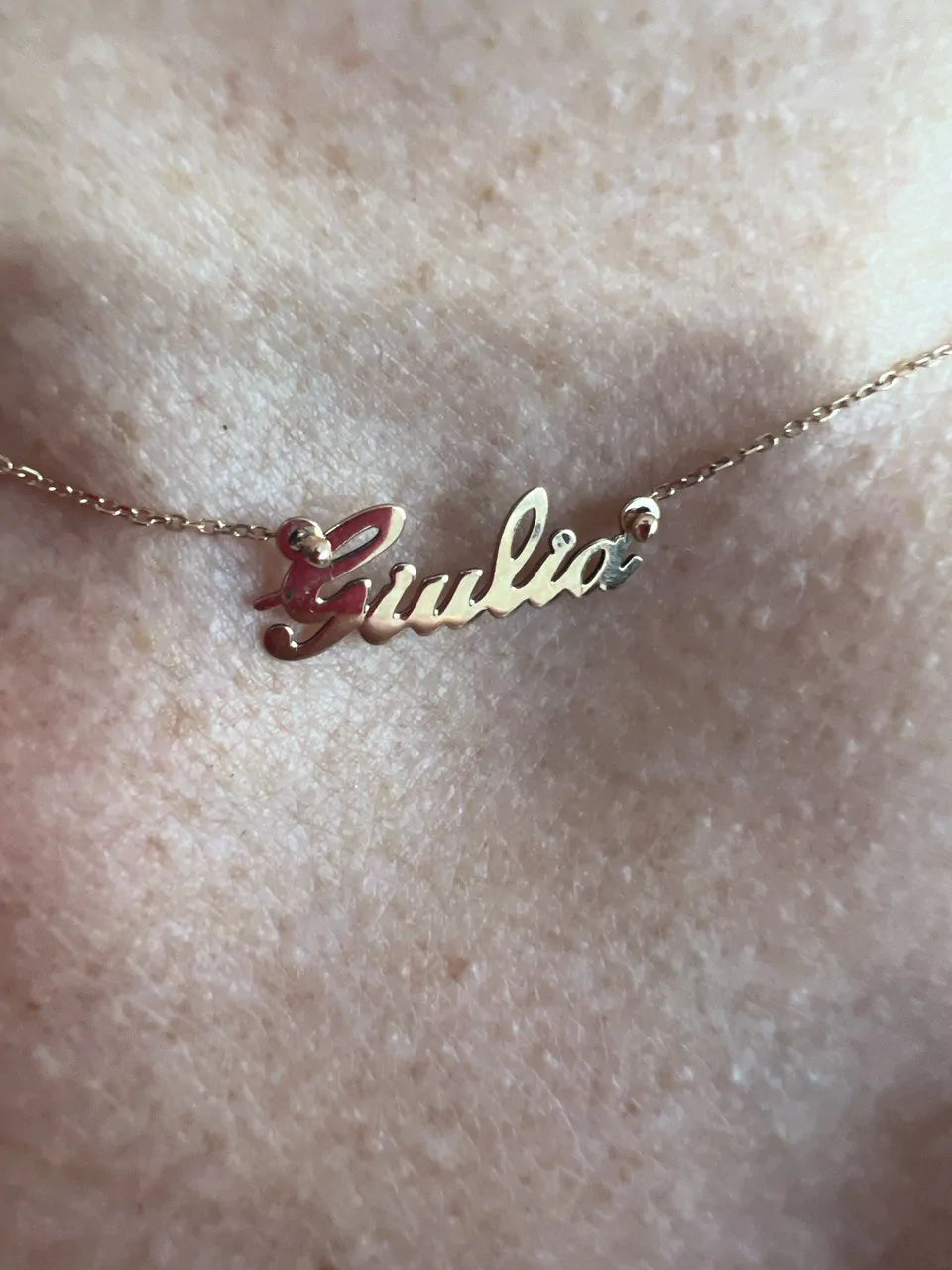 Collana Carrie 0,7 personalizzabile oro 18 kt