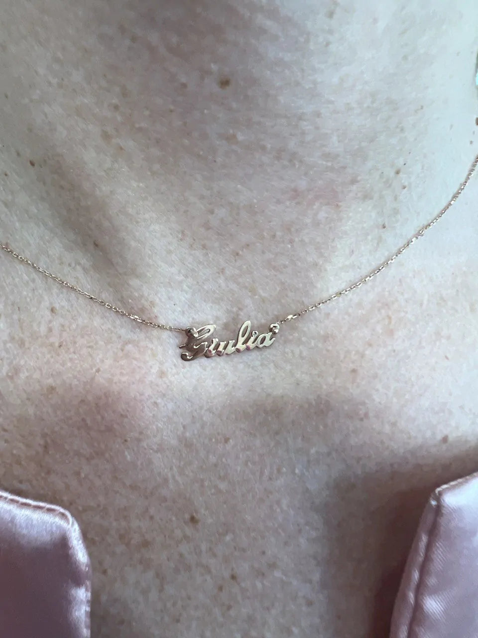 Collana Carrie 0,7 personalizzabile oro 18 kt