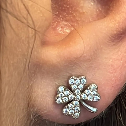 SECOND LIFE - Monorecchino quadrifoglio