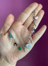Bracciale argento 925 rodio PORTAFORTUNA