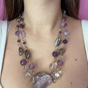 Collier ametista