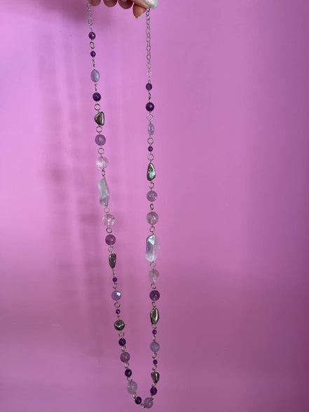 Collier ametista