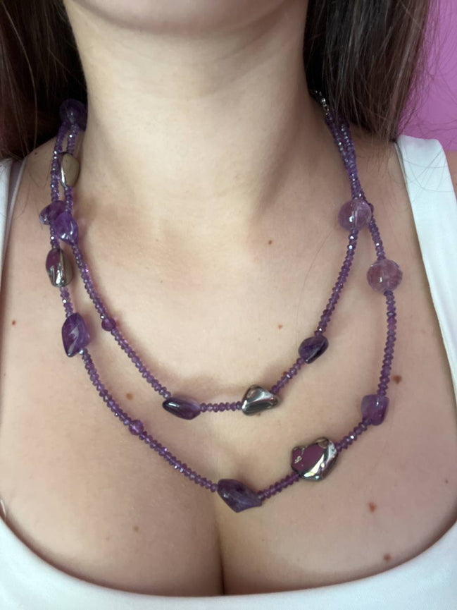 Collana ametista