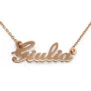 Collana Carrie 0,7 personalizzabile oro 18 kt