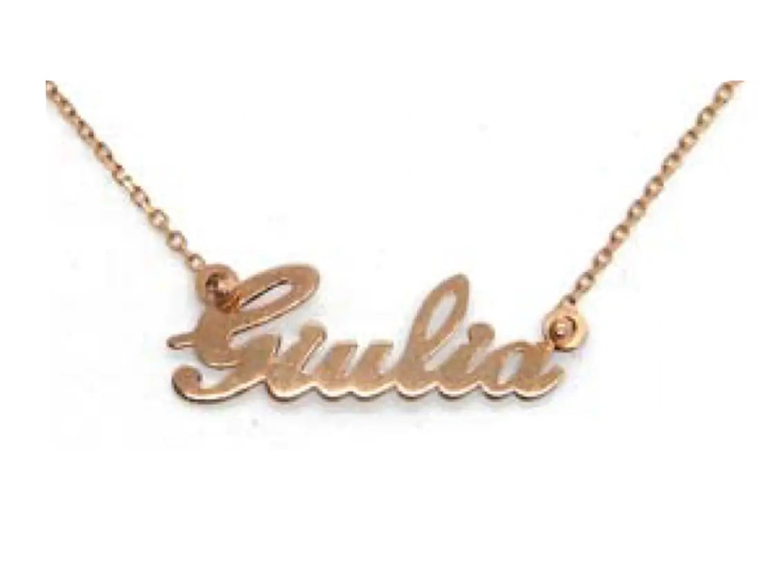 Collana Carrie 0,7 personalizzabile oro 18 kt