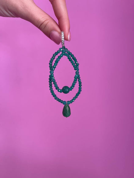 Collezione Arabesque - Orecchini giada verde