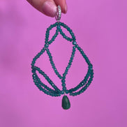 Collezione Arabesque - Orecchini giada verde