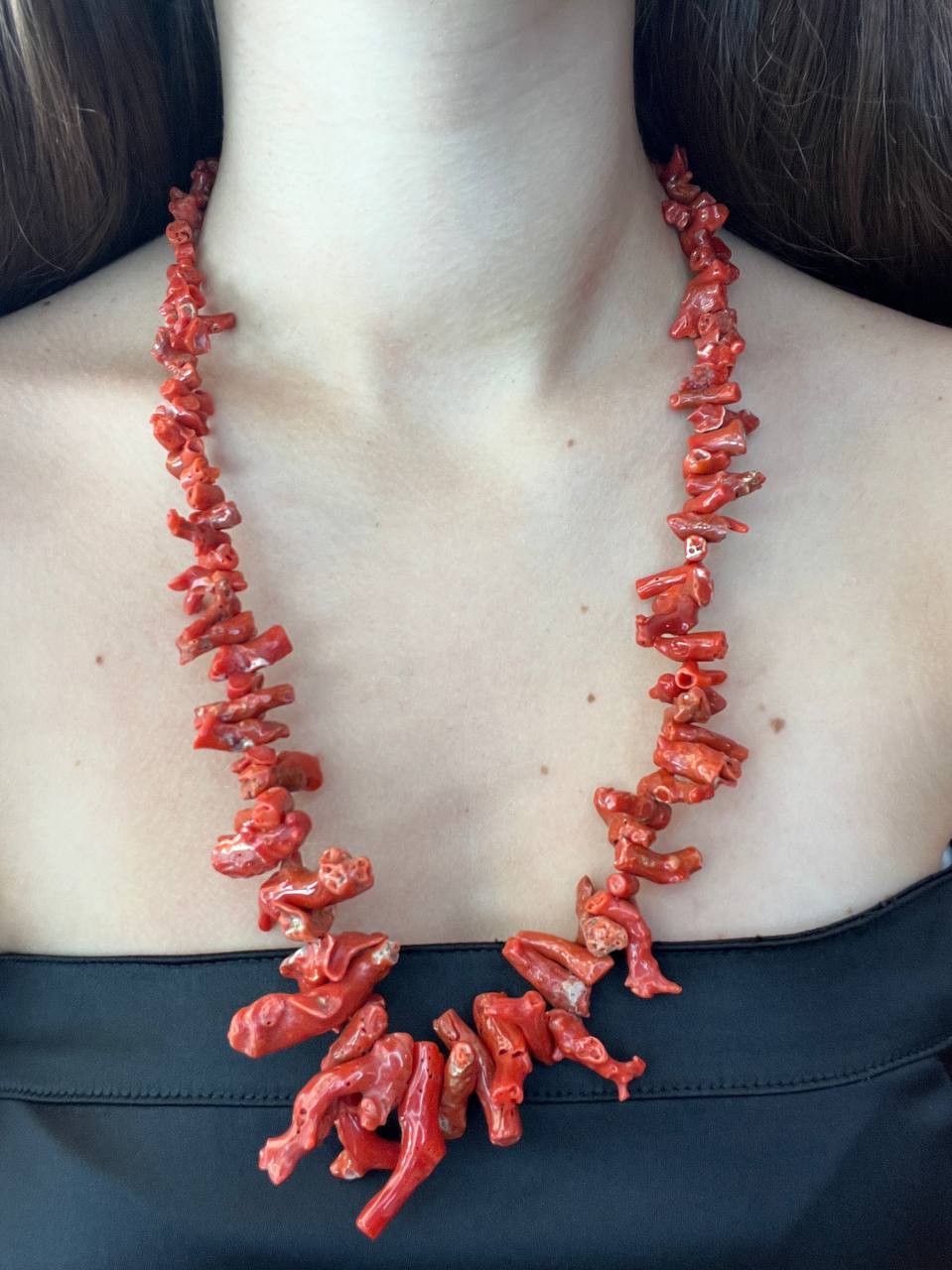Collezione mediterranea - Collana corallo rosso naturale