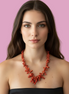 Collezione mediterranea - Collana corallo rosso naturale