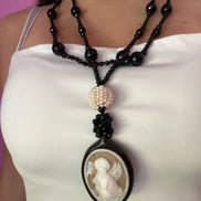 Collezione Cammei - Collana onice e cammeo Angelo