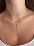 Collier sweet con zirconi placcata oro giallo