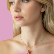 Collezione mediterranea - Collana corallo rosso naturale