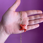 Collezione mediterranea - Collana corallo rosso naturale