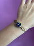 Bracciale con iniziale I