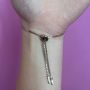 Bracciale con iniziale I