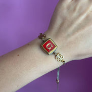 Bracciale con iniziale G