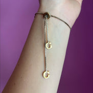 Bracciale con iniziale G