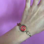 Bracciale con iniziale P
