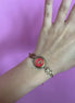 Bracciale con iniziale P