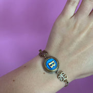 Bracciale con iniziale B