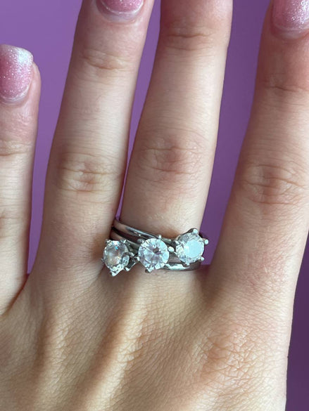 Second Life - Anello trilogy misura 14