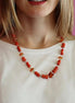 Collezione Mediterranea - Collana di Corallo rosso e ambra