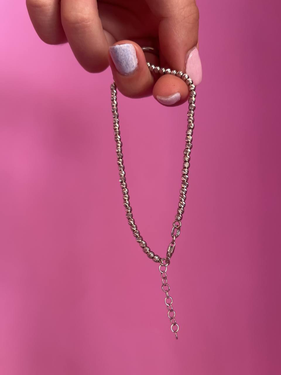 Bracciale diamantato argento 925 mm4