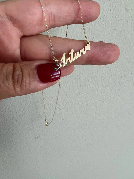 Collana Carrie 0,7 personalizzabile oro 18 kt