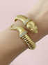 Bracciale TUBOGAS  SNAKE contrarié argento 925 con zirconi
